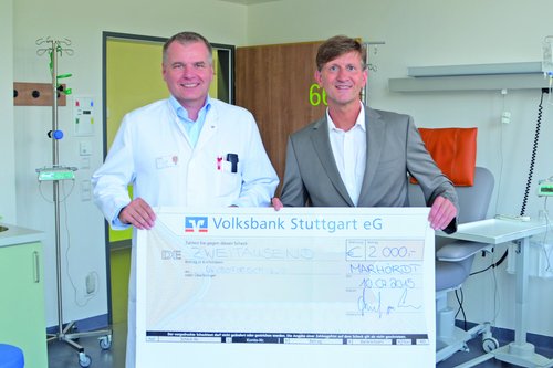 Spendenübergabe Ambulanz