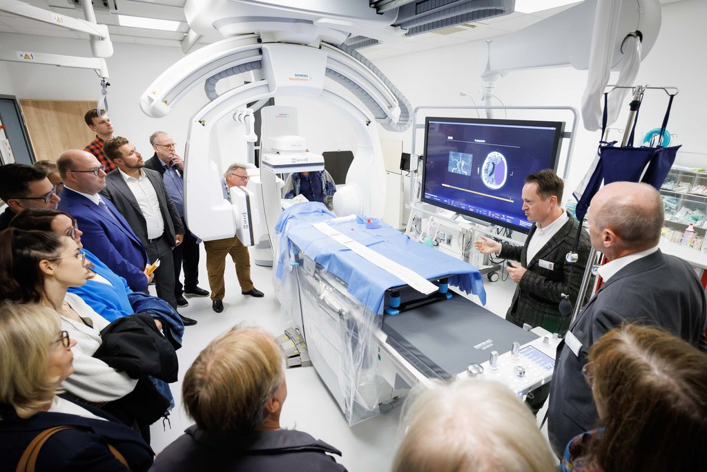 10 Jahre Rems-Murr-Klinikum Winnenden: Ein Besuch in der Angiografie
