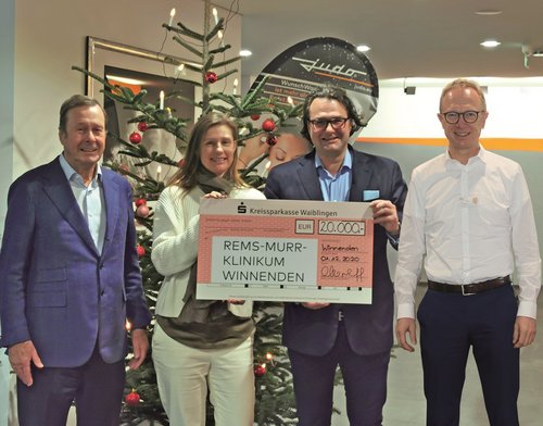 Spendenübergabe Judo