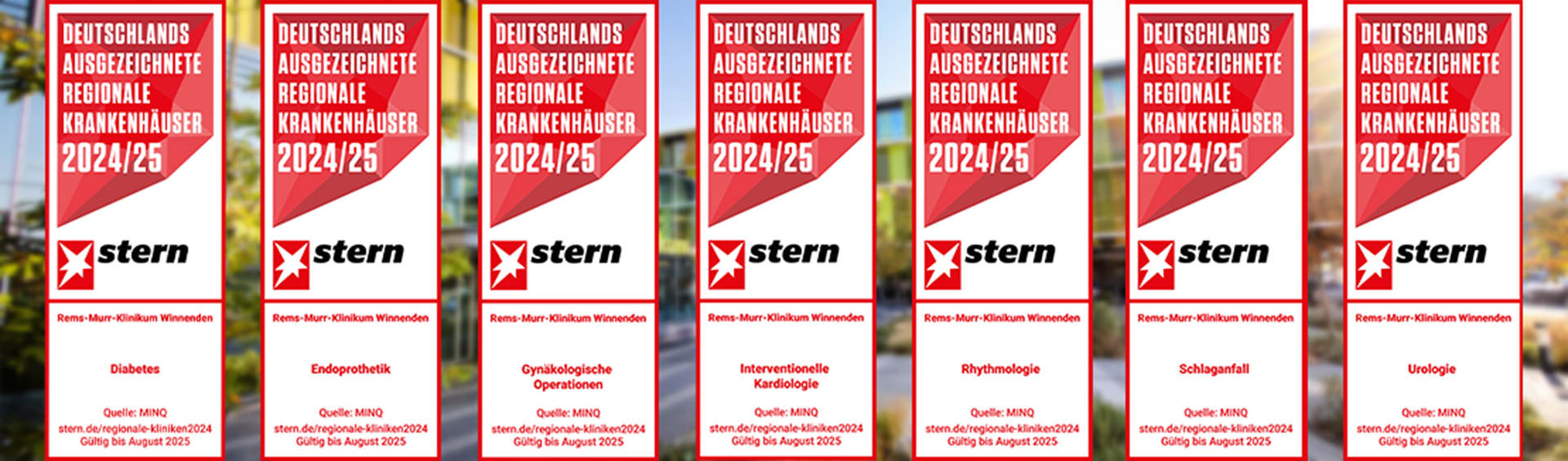 RMK Winnenden Headerbild mit Stern-Siegel Auszeichnungen 2024