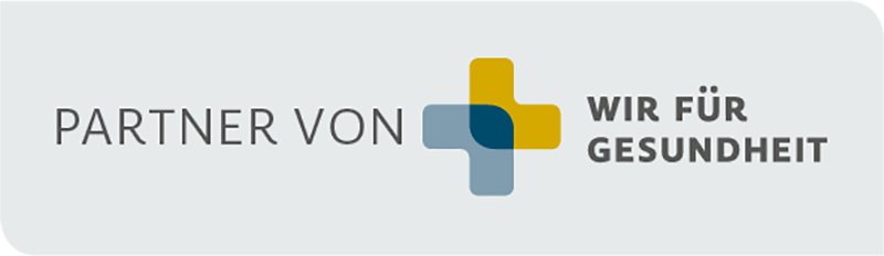 Wir für Gesundheit – Partnerbutton