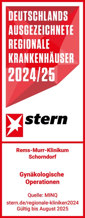 Stern Siegel - regionale Krankenhäuser - Gynäkologische Operationen RMK Schorndorf